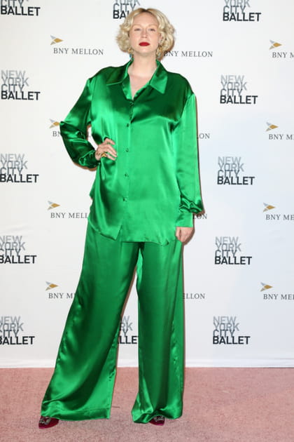 Gwendoline Christie au gala du New York City Ballet