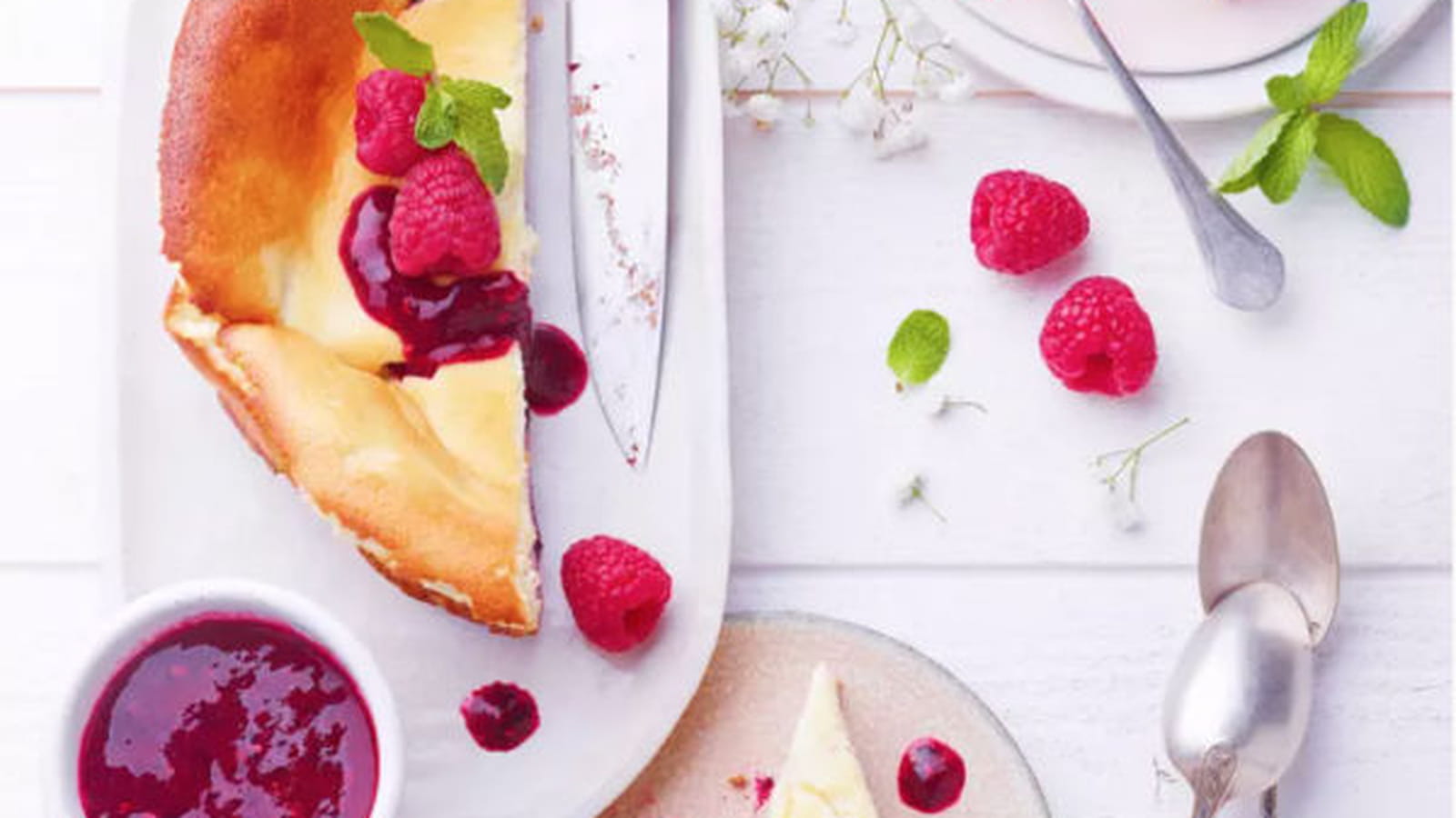 Gâteau léger au fromage blanc