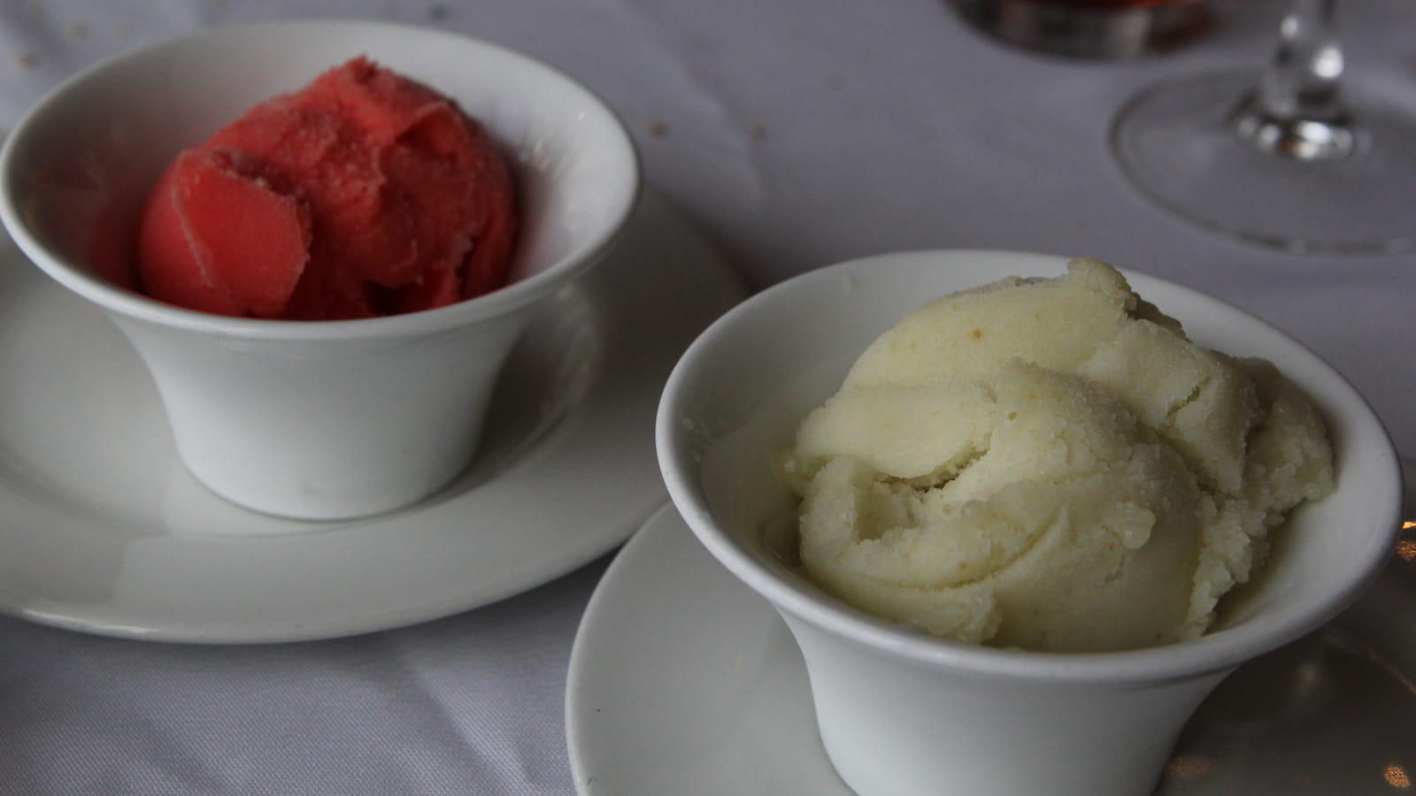Sorbet de grenade et goyave