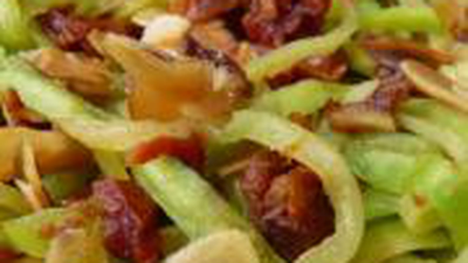 Tagliatelles de courgettes-tomates séchées-amandes