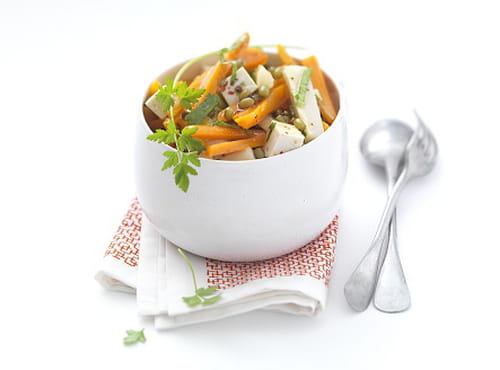 Salade végétale et gourmande