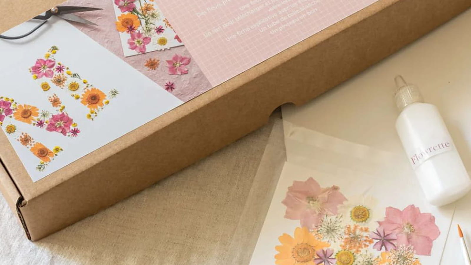Kit DIY herbier Flowrette