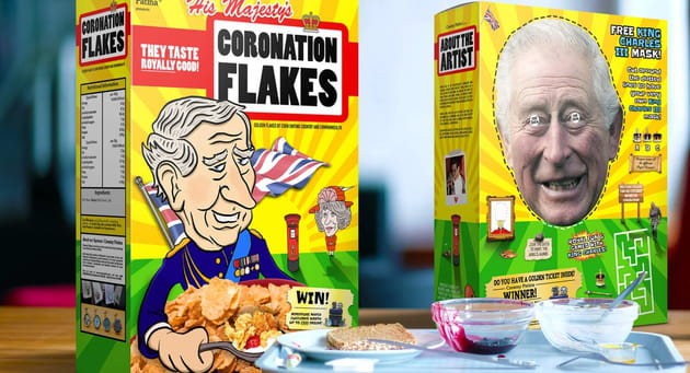 Céréales hommage à Charles III !