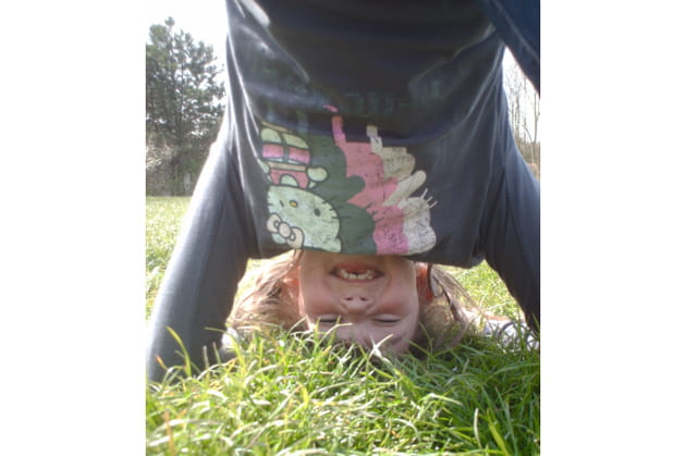 T&ecirc;te &agrave; l'envers