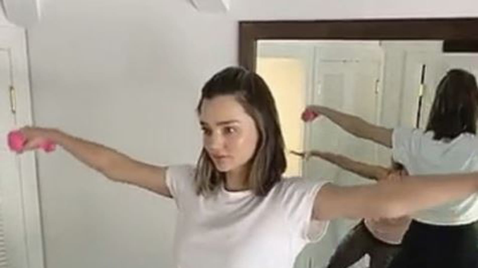 Miranda Kerr et le Pilates