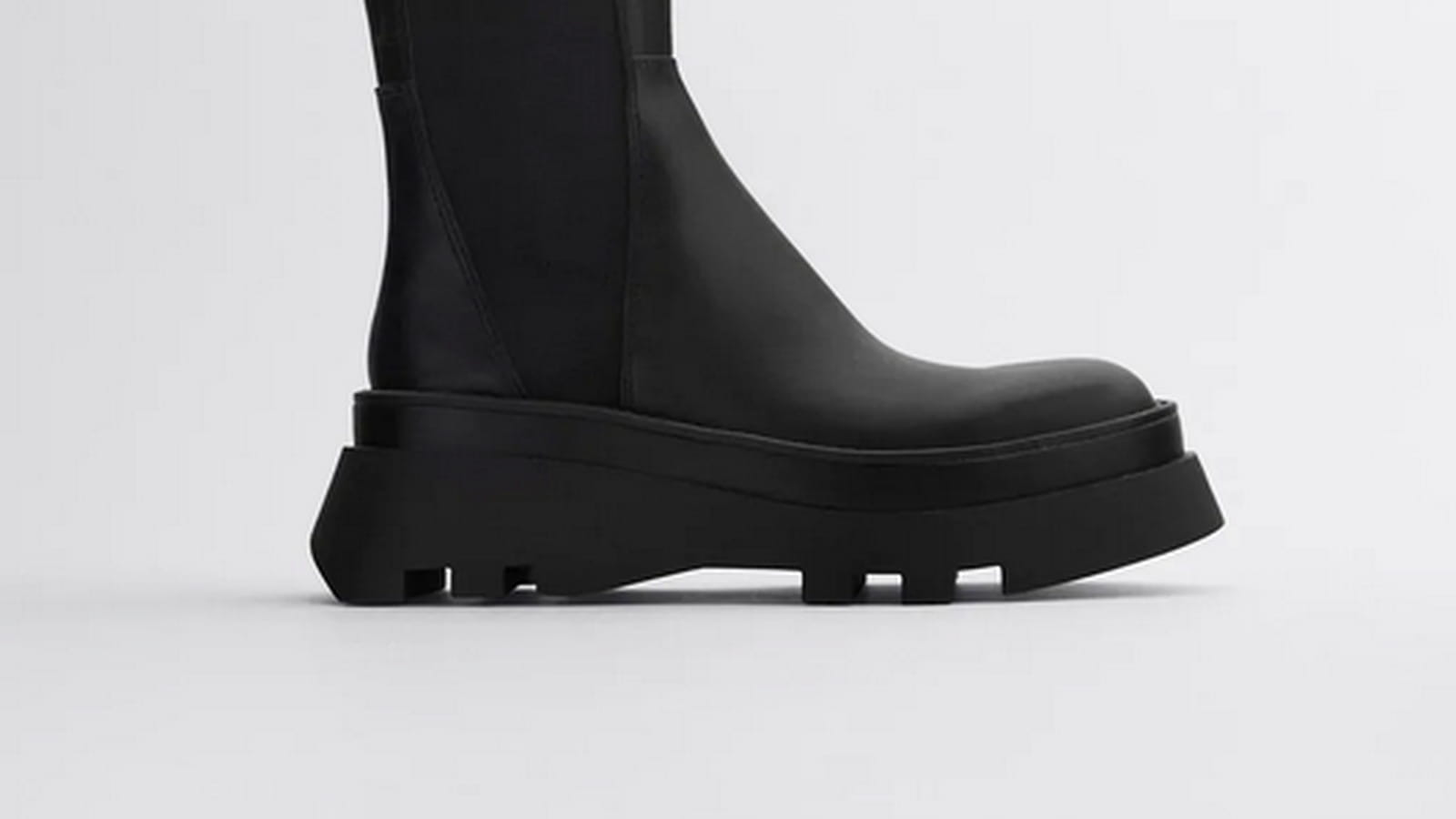 Bottes plates Zara