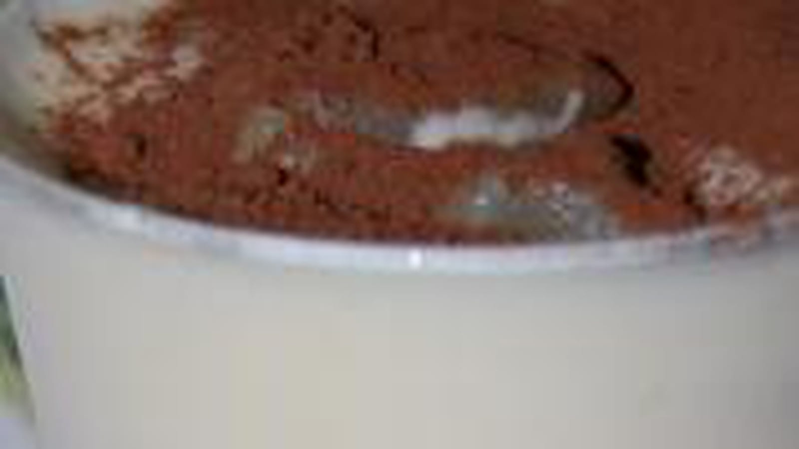 Verrine façon tiramisu aux poires et pain d'épice