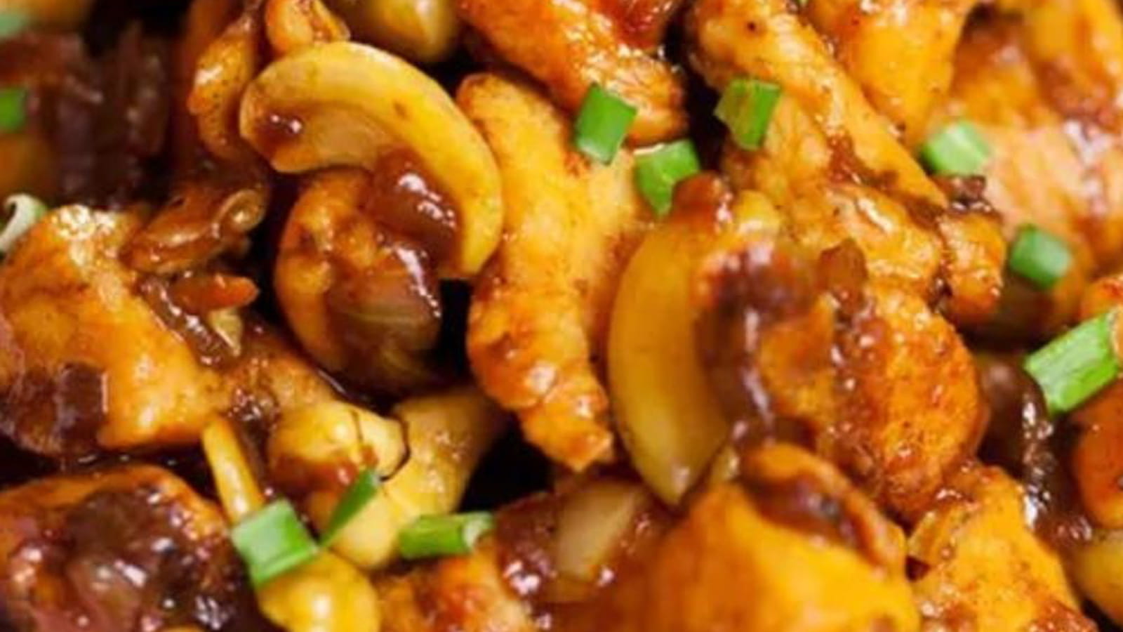 Poulet thaï aux noix de cajou