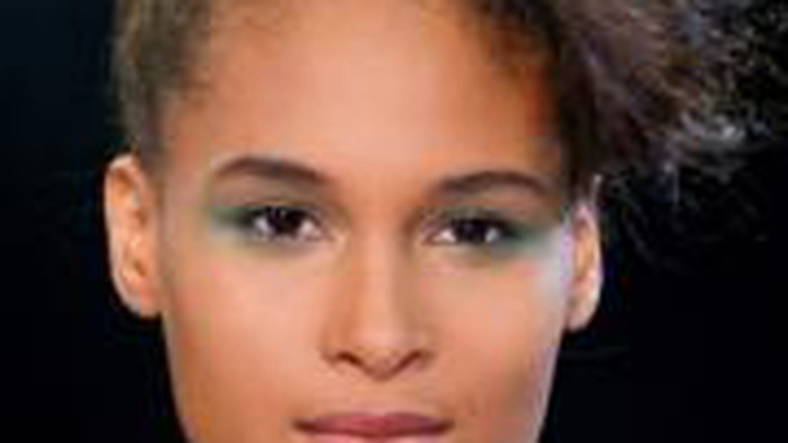 Le fard vert
