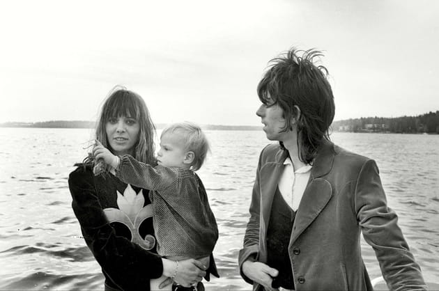 La petite famille au complet lors d'un voyage en Finlande