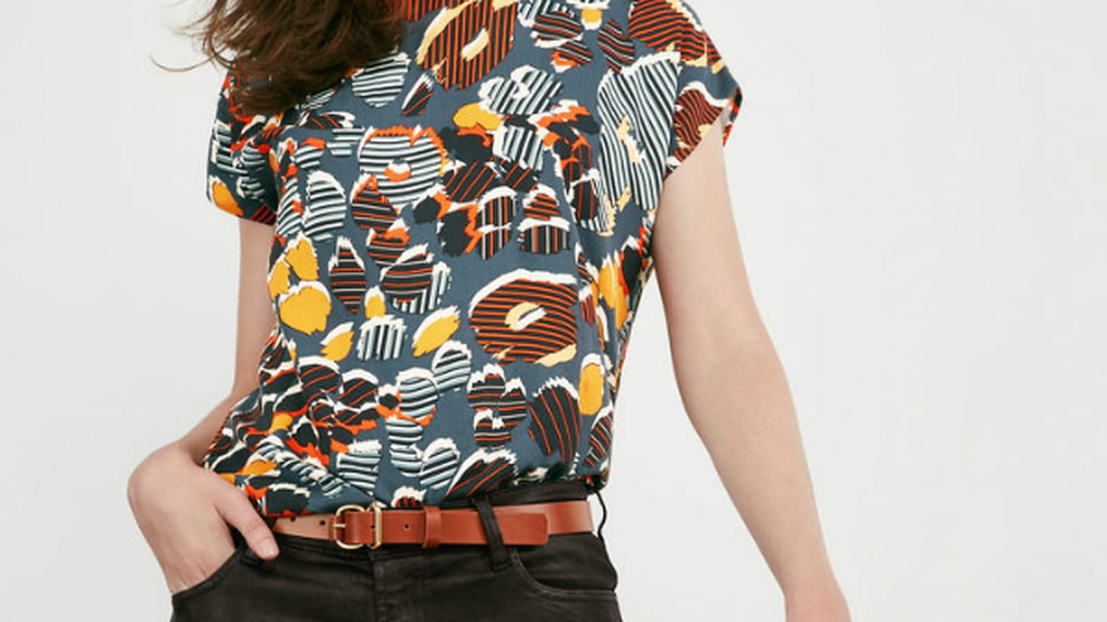 Blouse à imprimés 