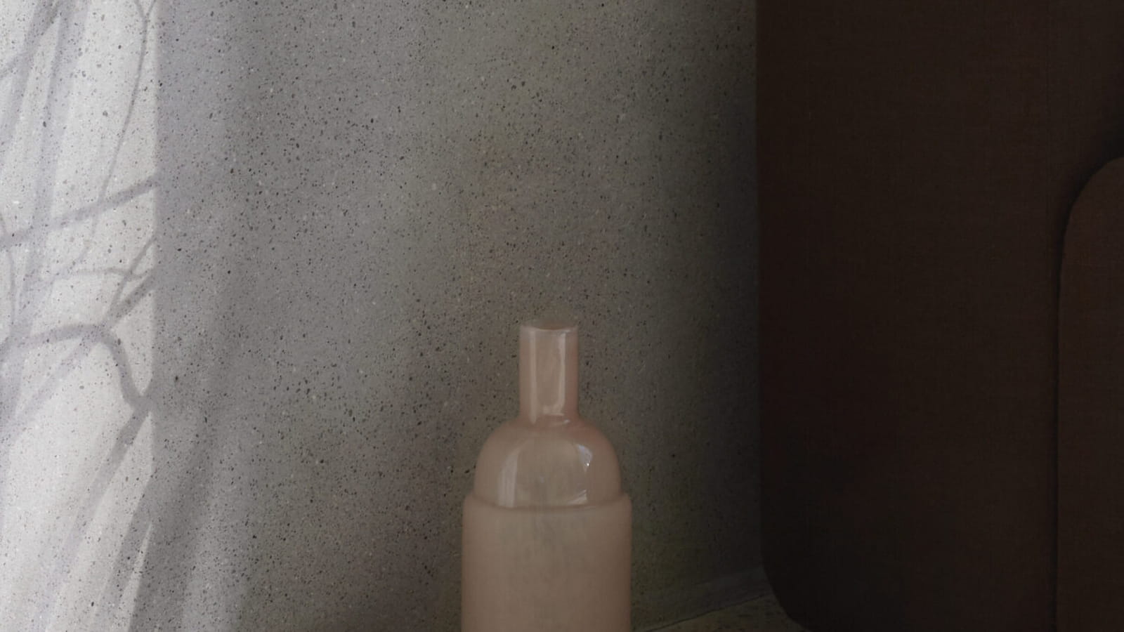 Vase givré