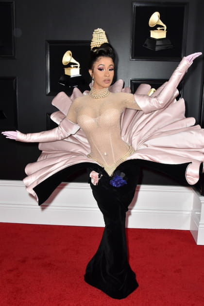 Cardi B en Thierry Mugler vintage