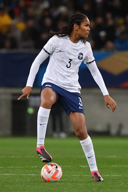 La joueuse de football Wendie Renard au Mans en 2023