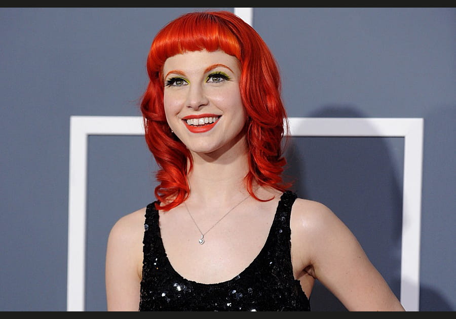 Les cheveux rouges de Hayley Williams