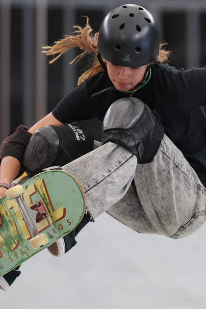 La skateuse &Eacute;milie Alexandre