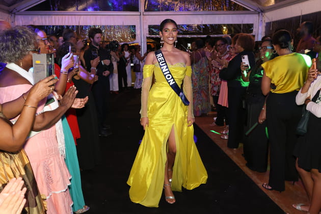 Miss R&eacute;union &eacute;blouissante en jaune pour une soir&eacute;e avec les candidates &agrave; Miss France 2026