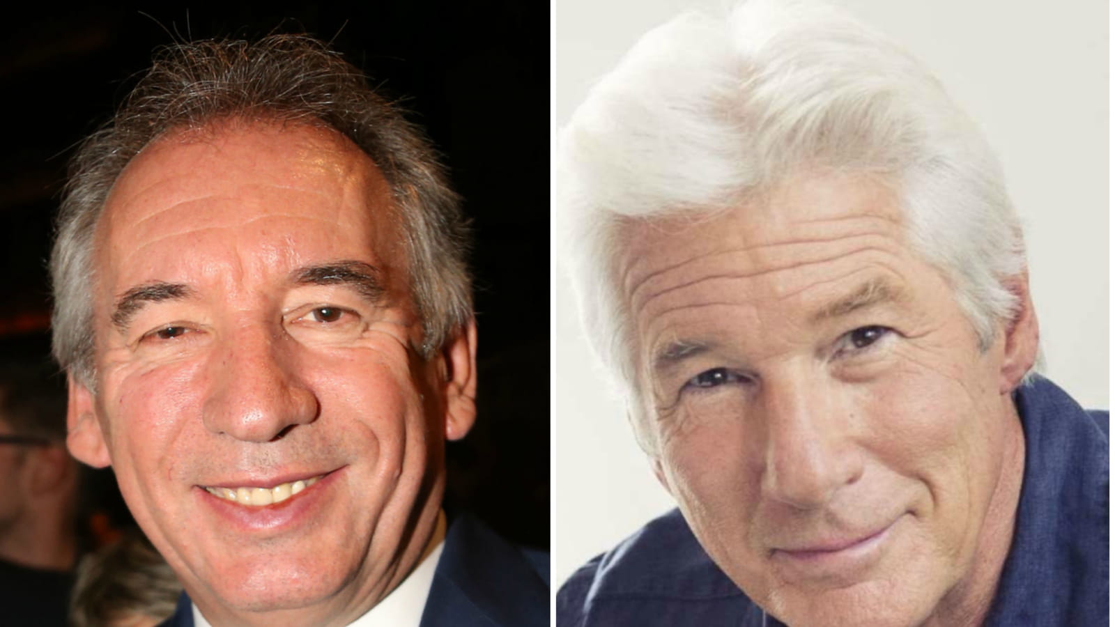 François Bayrou et Richard Gere