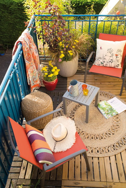 Tapis rond en jute de Botanic