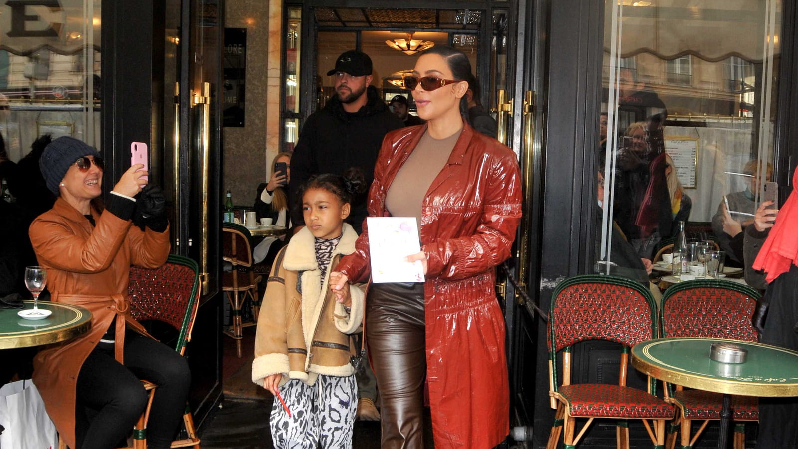 North West et Kim Kardashian