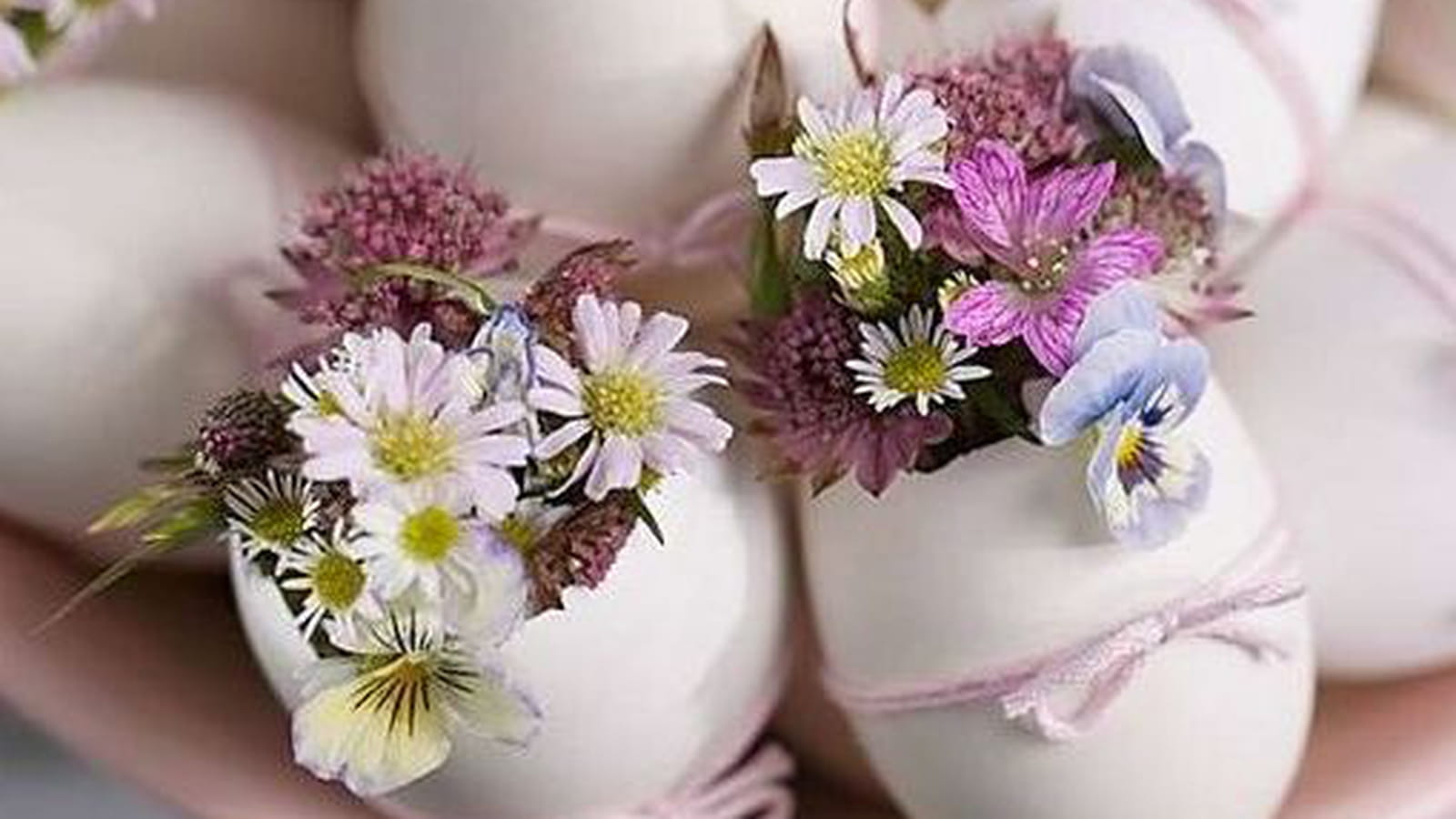 Oeufs fleuris