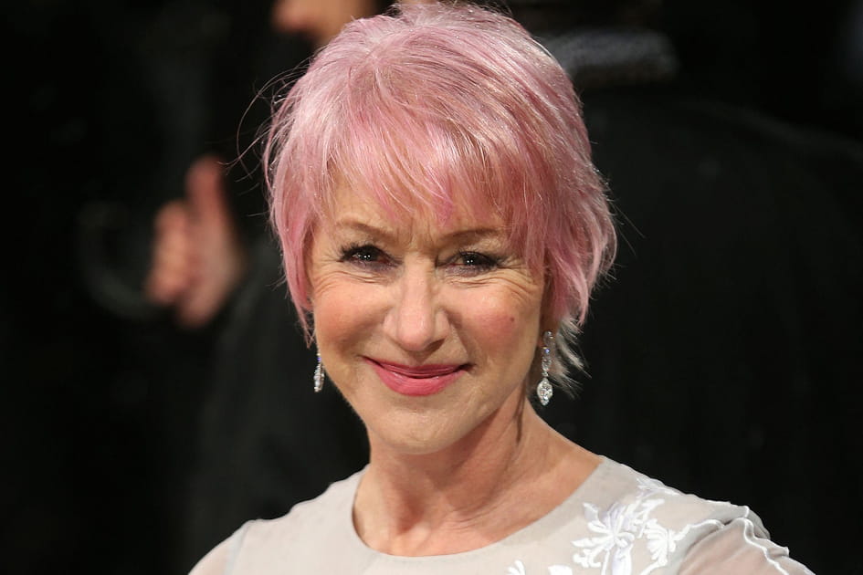 La coupe courte rose de Helen Mirren