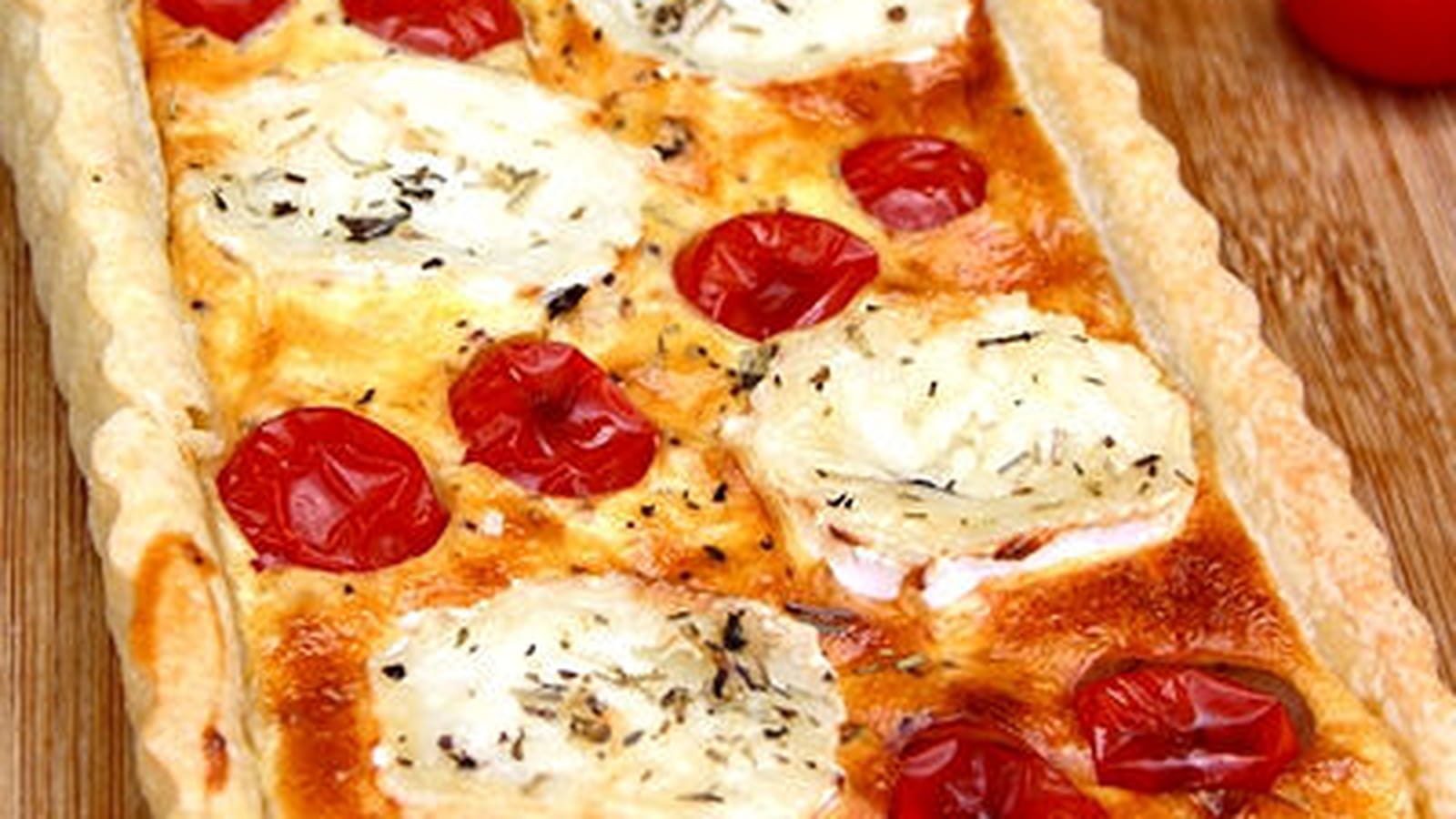 Tarte au fromage de chèvre