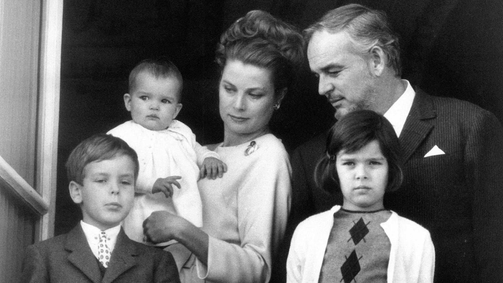En famille au balcon du Palais