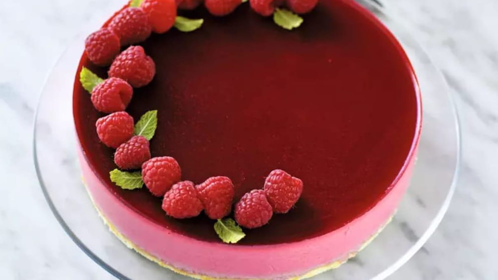 Bavarois aux framboises au Thermomix