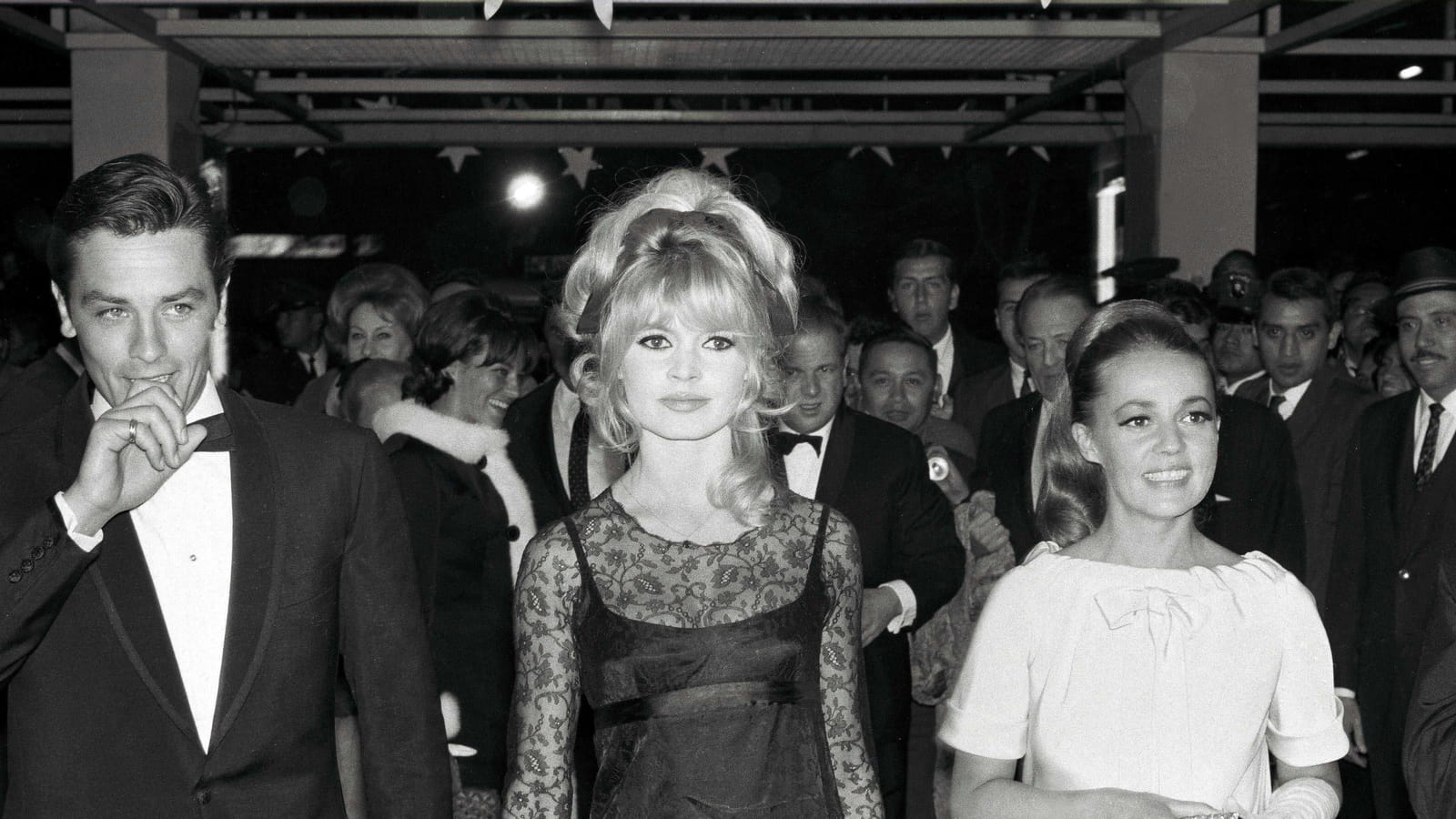 Avec Alain Delon et Brigitte Bardot à Mexico