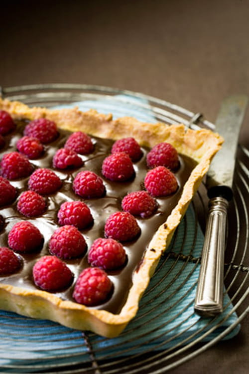 Tarte chocolat-framboises 100% maison : la recette facile