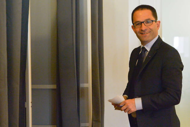 Benoît Hamon à Trappes