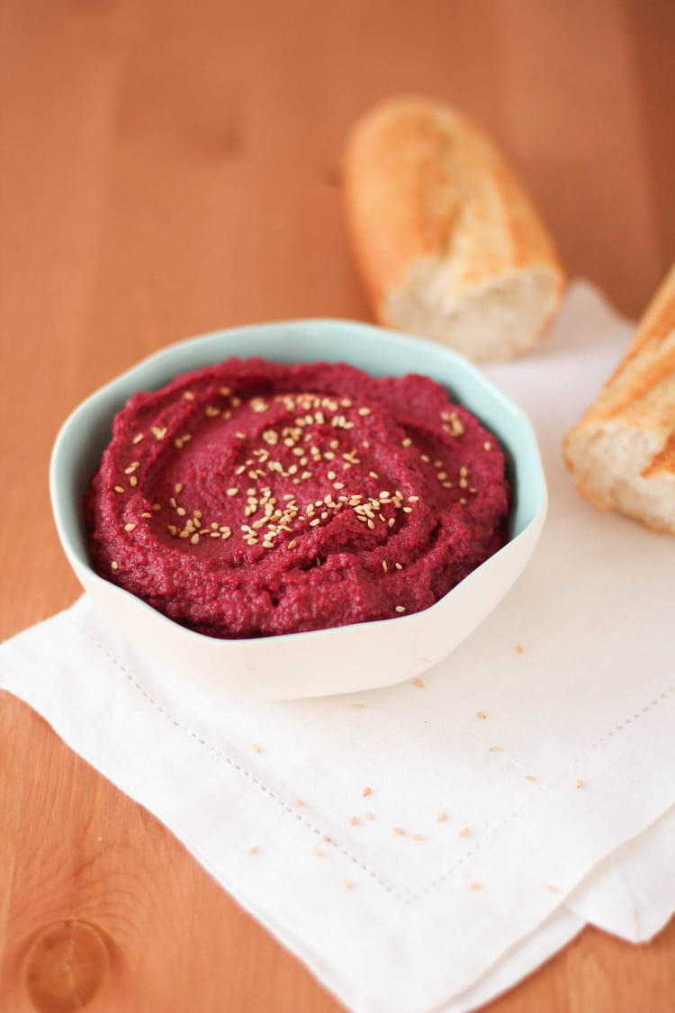 Recette de Dip à la betterave et au sésame