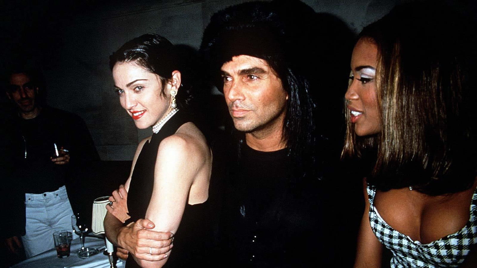 Madonna et Naomi Campbell