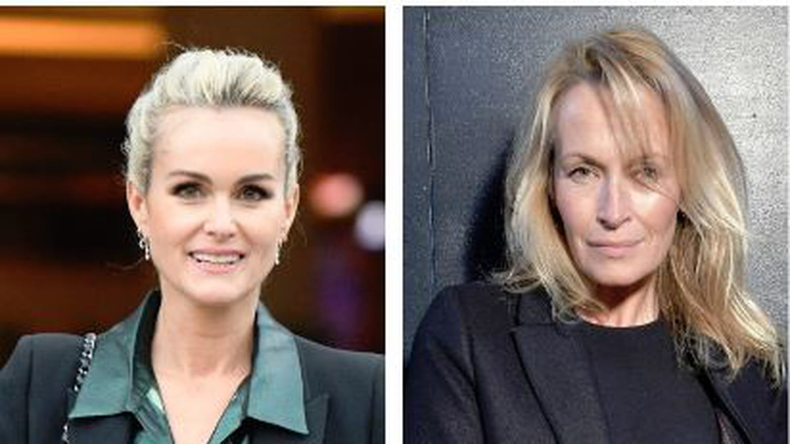 Laeticia Hallyday et Estelle Lefébure