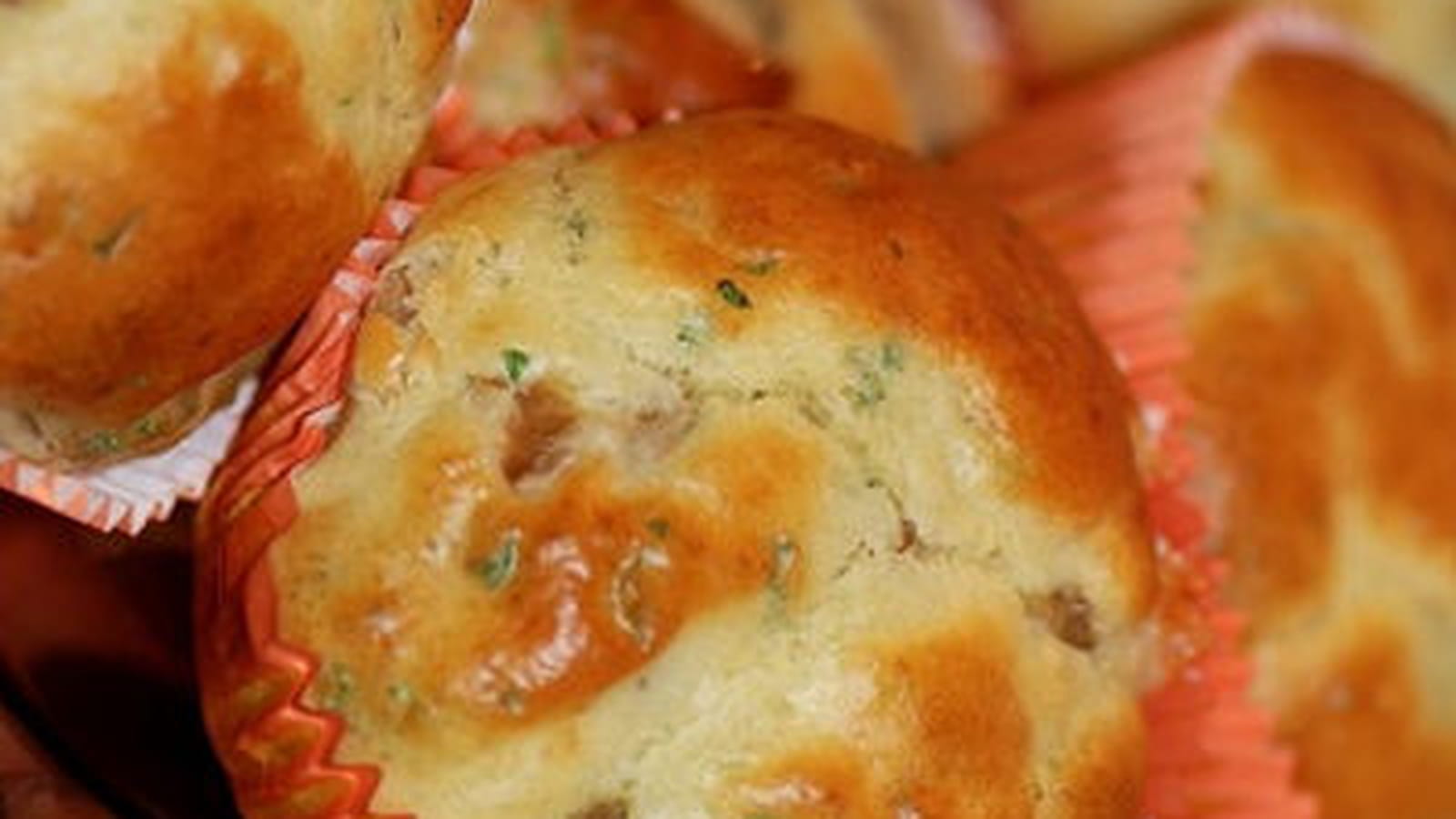 Muffins aux champignons et Roquefort