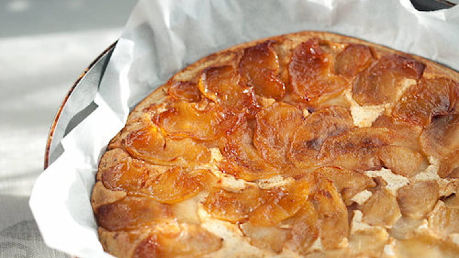 Gâteau aux pommes à la poêle