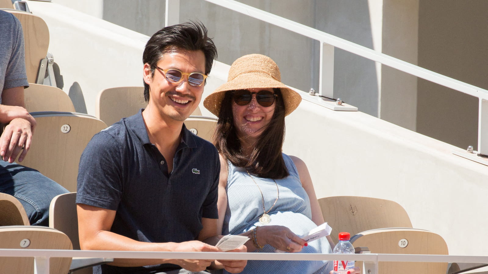 Frederic Chau et sa compagne