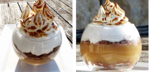 compote meringuée aux spéculoos