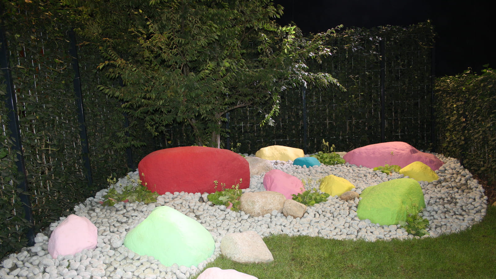 Jardin coloré