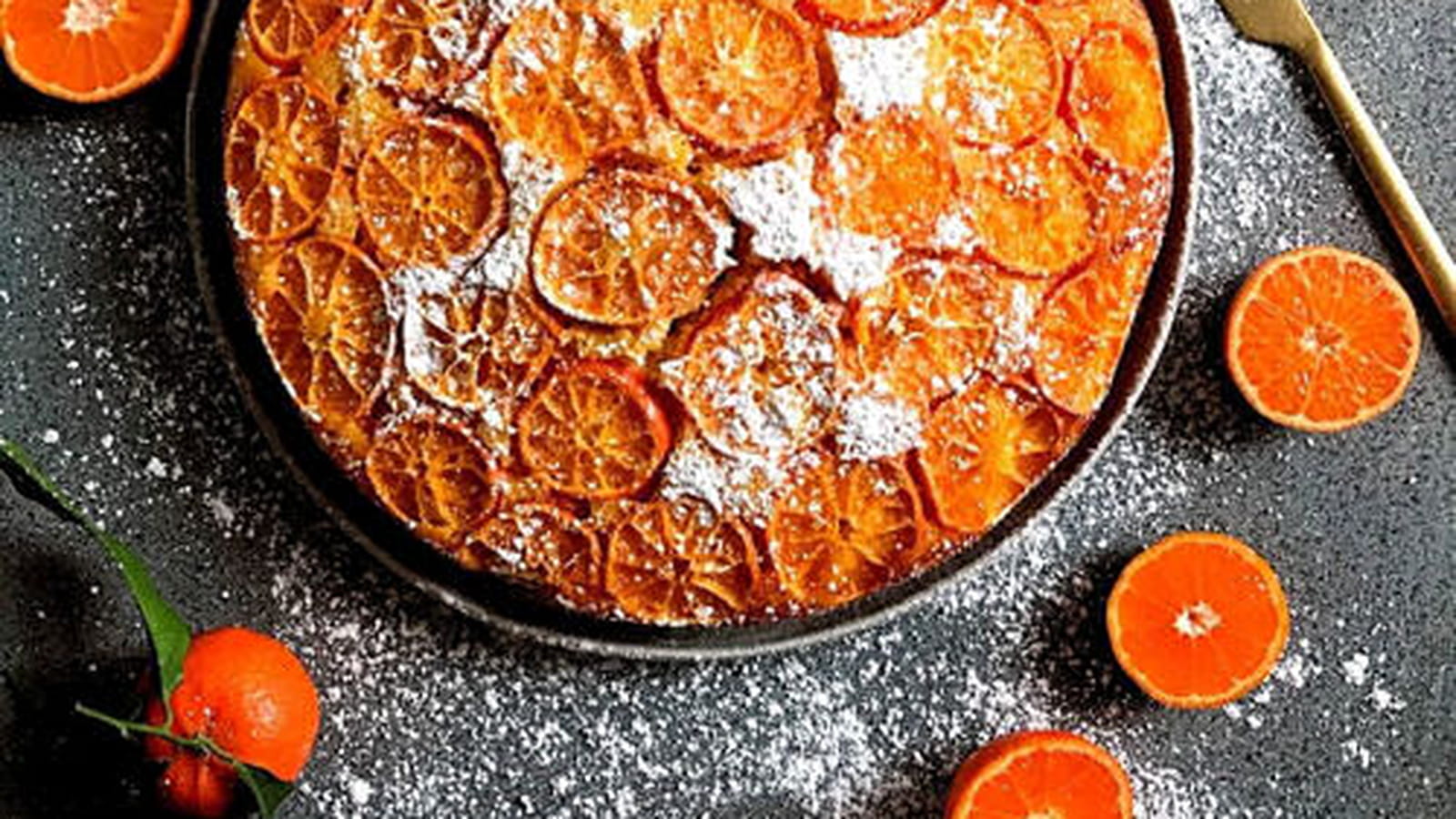 Gâteau moelleux aux clémentines