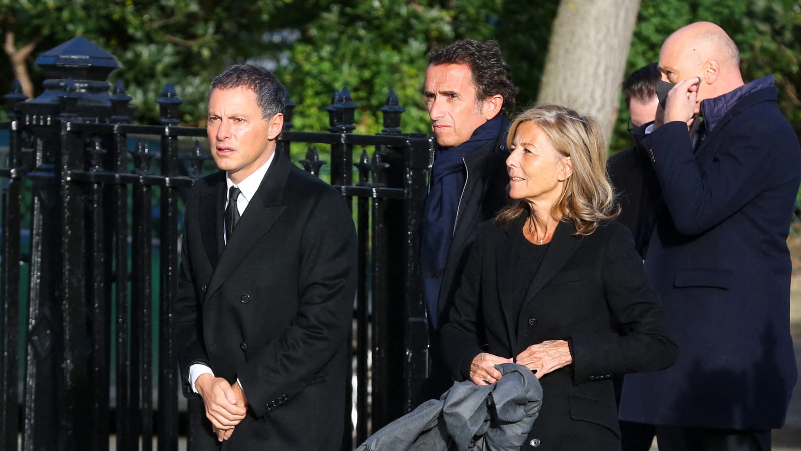 Marc-Olivier Fogiel, Alexandre Bompard et Claire Chazal