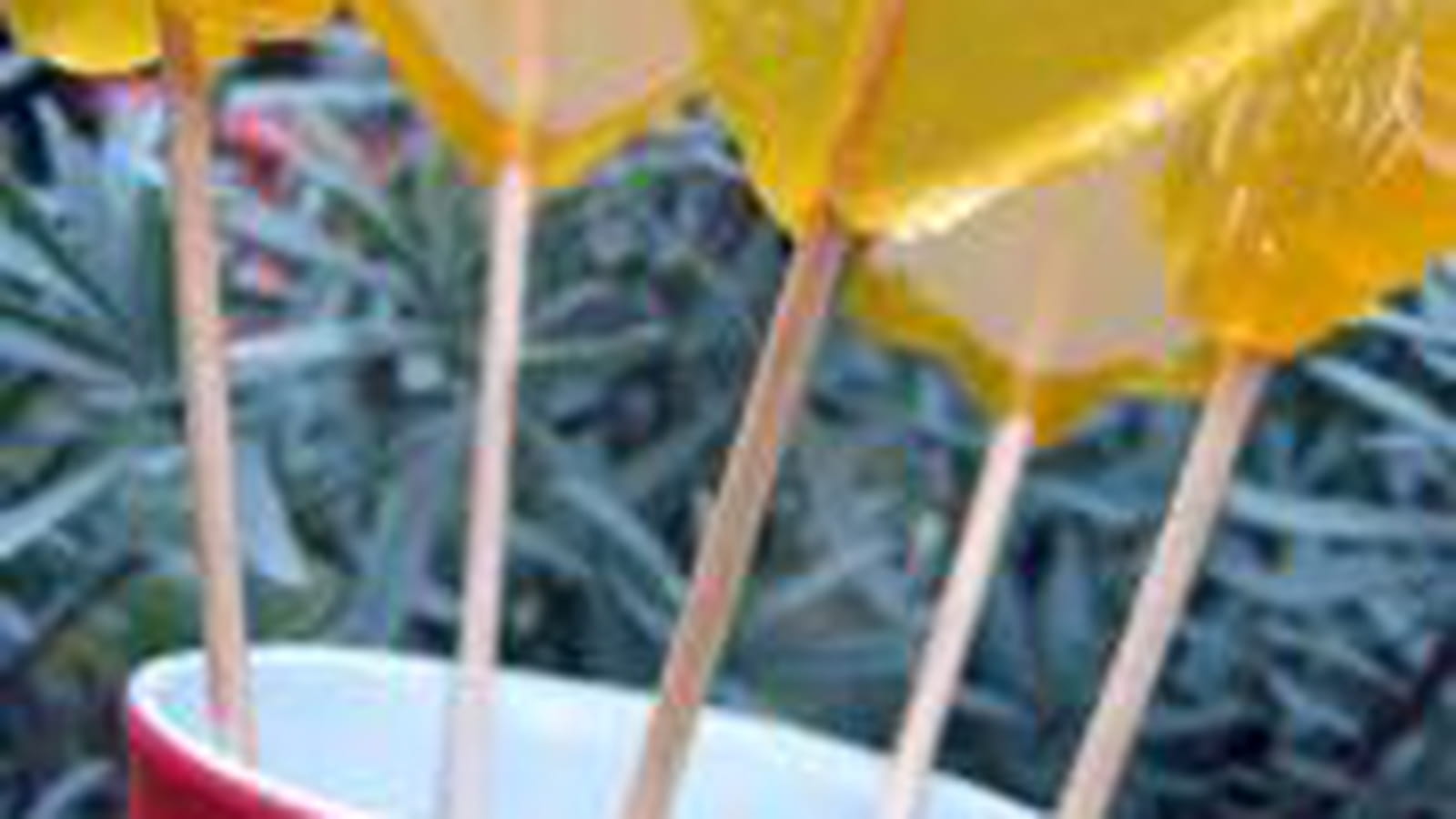 Sucettes mangue-orange