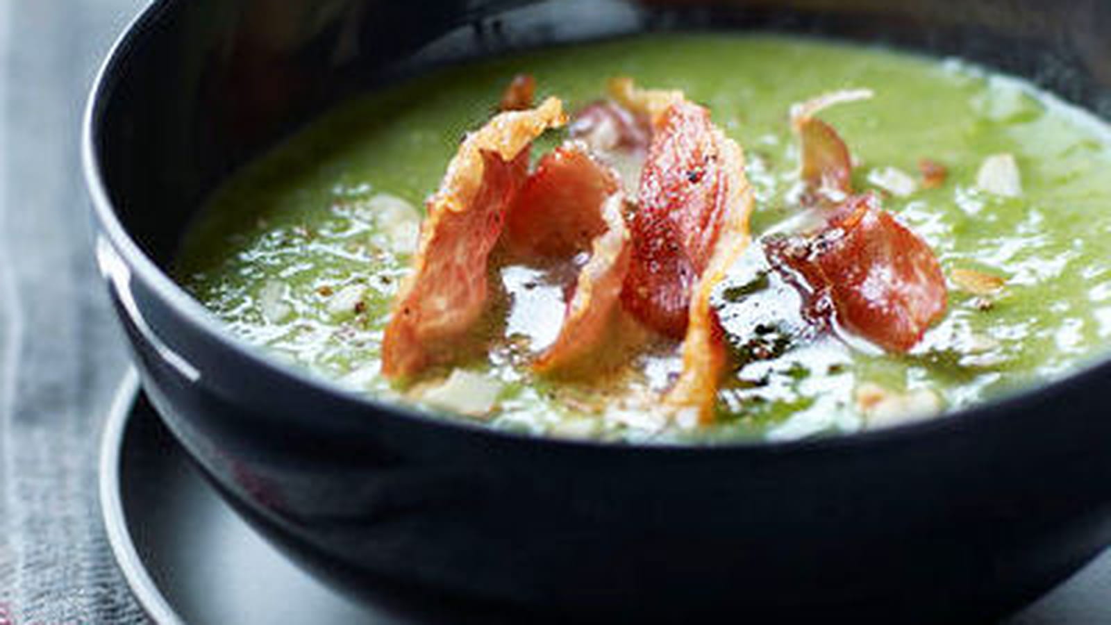 Velouté de petits pois 