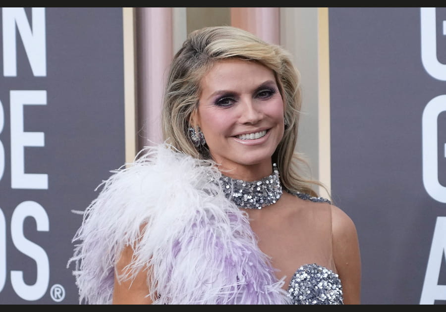 Flop&nbsp;: le teint p&acirc;le de Heidi Klum