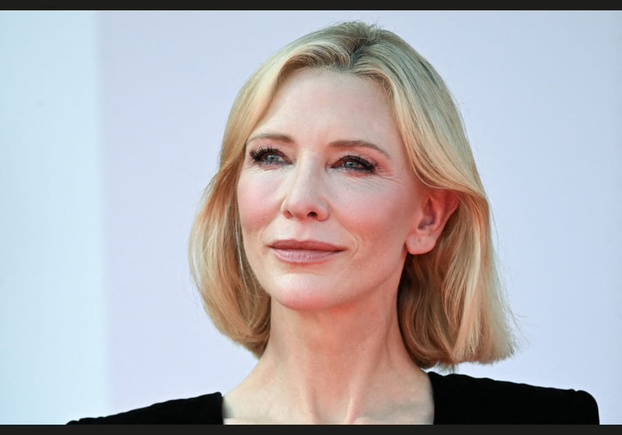 Le maquillage glamour de Cate Blanchett