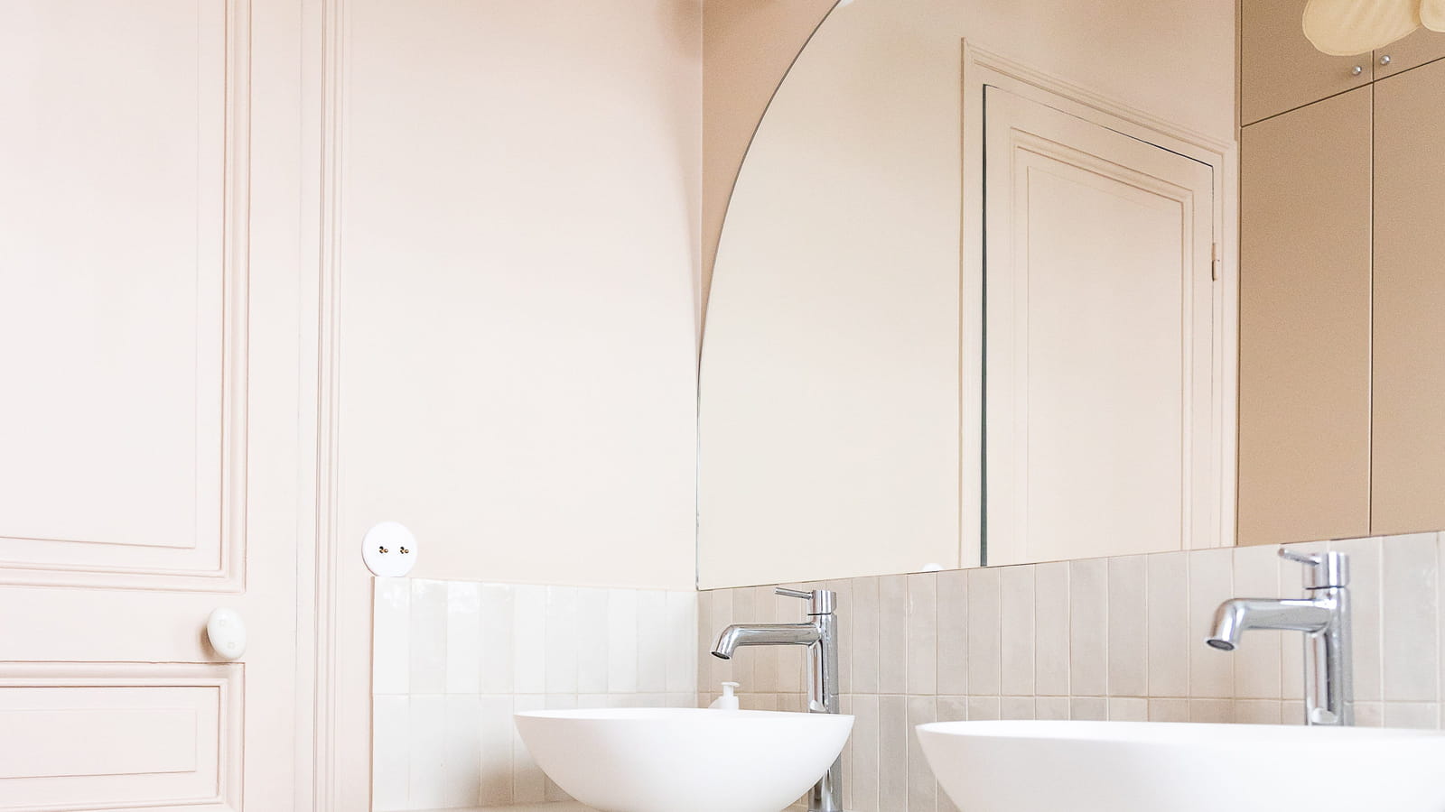 Salle de bains après