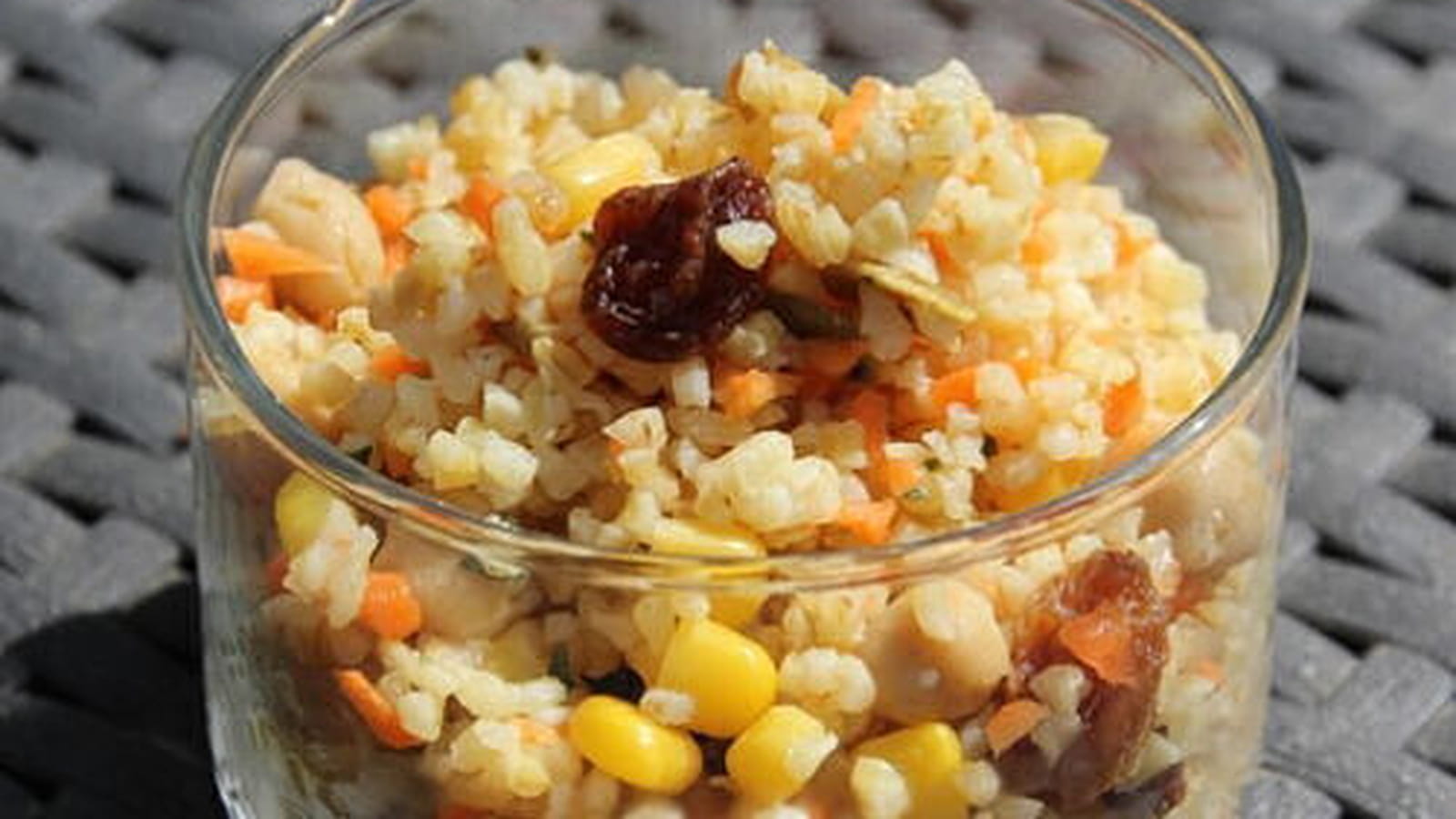 Salade de boulgour au maïs