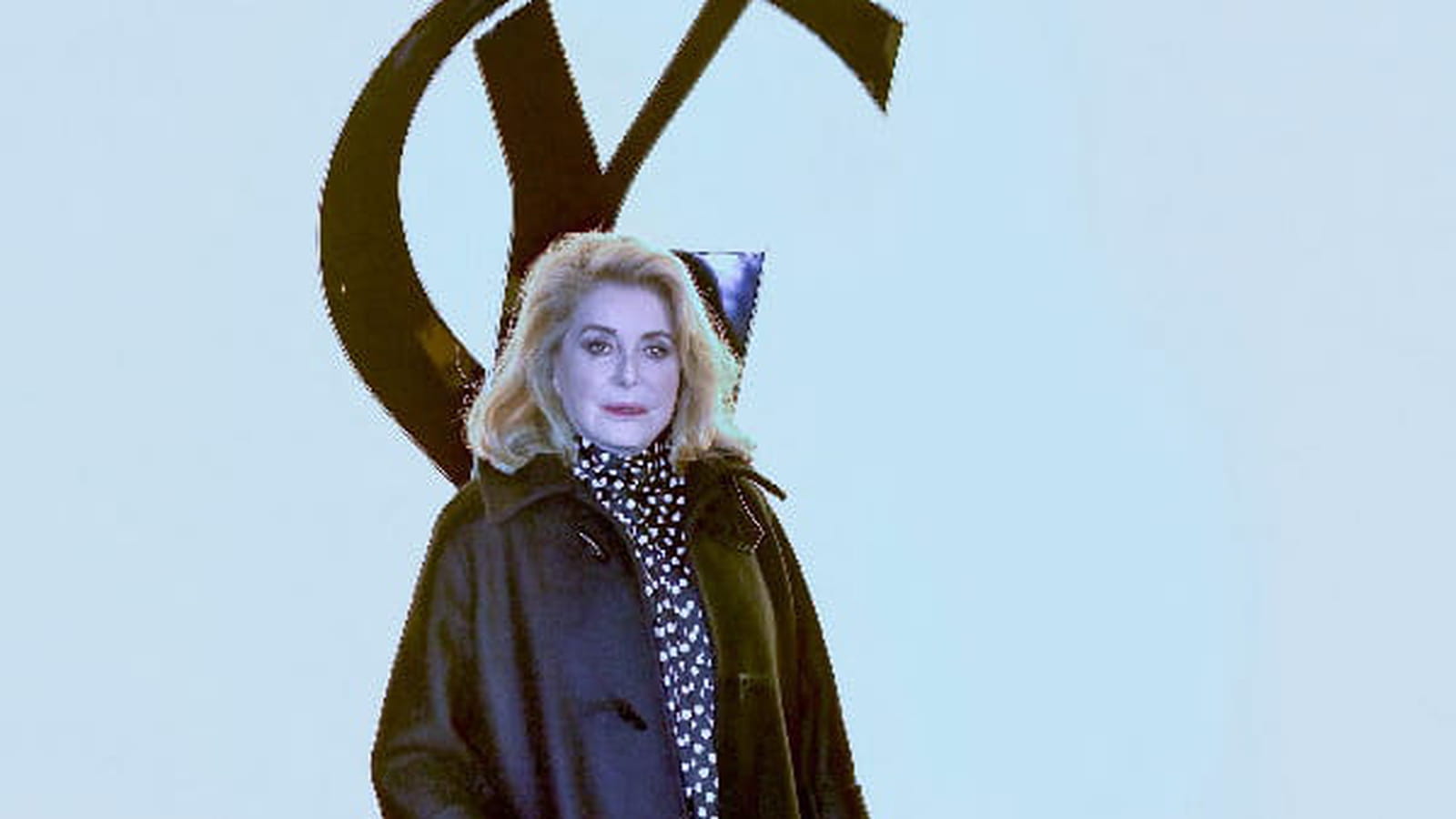Catherine Deneuve le 27 février 2024