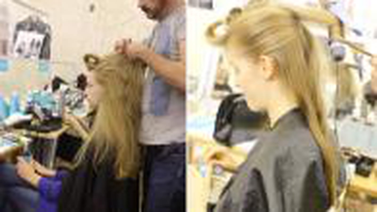 Une coiffure modelée et brillante
